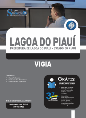 Apostila Prefeitura de Lagoa do Piauí - PI - Vigia - Imagem 3