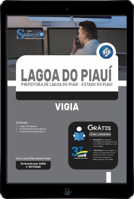 Apostila Prefeitura de Lagoa do Piauí - PI em PDF - Vigia - Imagem 1