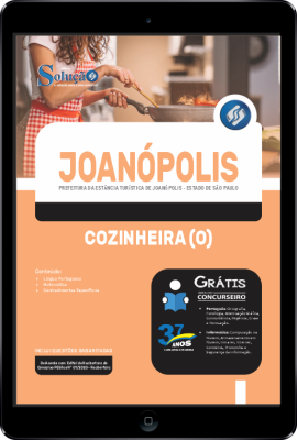 Apostila Prefeitura de Joanópolis - SP em PDF - Cozinheira (o) - Imagem 1