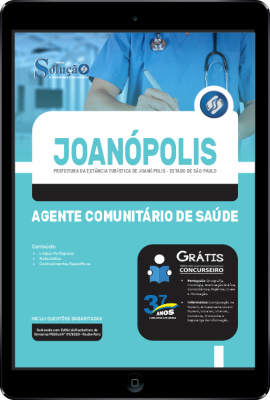 Apostila Prefeitura de Joanópolis - SP em PDF - Agente Comunitário de Saúde - Imagem 1