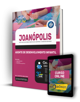 Apostila Prefeitura de Joanópolis - SP - Agente de Desenvolvimento Infantil - Imagem 1