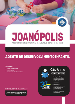 Apostila Prefeitura de Joanópolis - SP - Agente de Desenvolvimento Infantil - Imagem 3