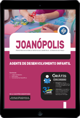 Apostila Prefeitura de Joanópolis - SP em PDF - Agente de Desenvolvimento Infantil - Imagem 1