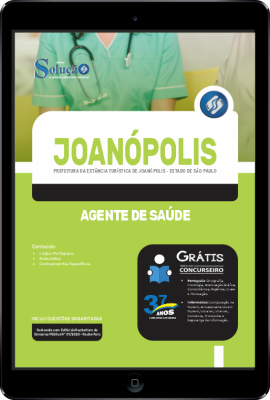 Apostila Prefeitura de Joanópolis - SP em PDF - Agente de Saúde - Imagem 1