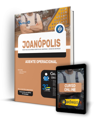 Apostila Prefeitura de Joanópolis - SP - Agente Operacional - Imagem 1