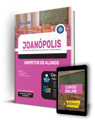 Apostila Prefeitura de Joanópolis - SP - Inspetor de Alunos - Imagem 1