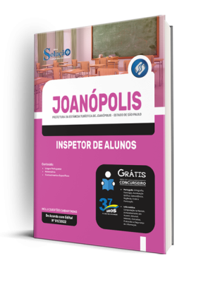 Apostila Prefeitura de Joanópolis - SP - Inspetor de Alunos - Imagem 3