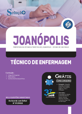 Apostila Prefeitura de Joanópolis - SP - Técnico de Enfermagem - Imagem 3