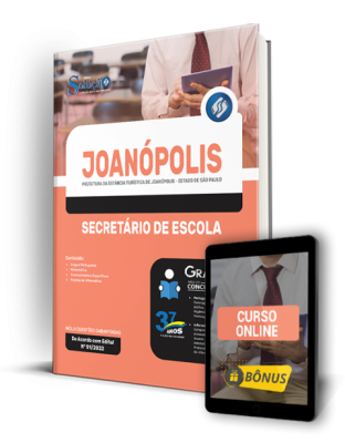 Apostila Prefeitura de Joanópolis - SP - Secretário de Escola - Imagem 1