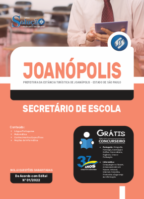 Apostila Prefeitura de Joanópolis - SP - Secretário de Escola - Imagem 3