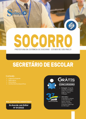 Apostila Prefeitura de Socorro - SP - Secretário de Escola - Imagem 3