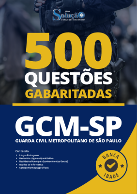 Caderno de Questões GCM-SP - 500 Questões Gabaritadas - Imagem 2