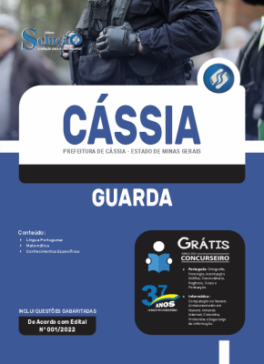 Apostila Prefeitura de Cássia - MG - Guarda - Imagem 3