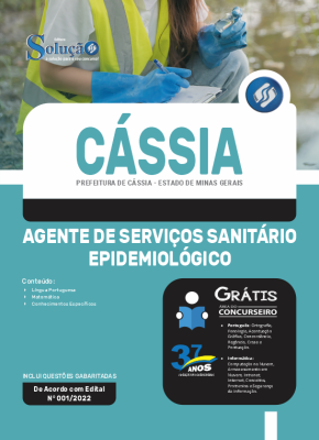 Apostila Prefeitura de Cássia - MG - Agente de Serviços Sanitário Epidemiológico - Imagem 3