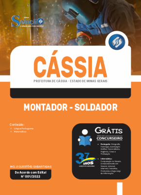 Apostila Prefeitura de Cássia - MG - Montador/Soldador - Imagem 3