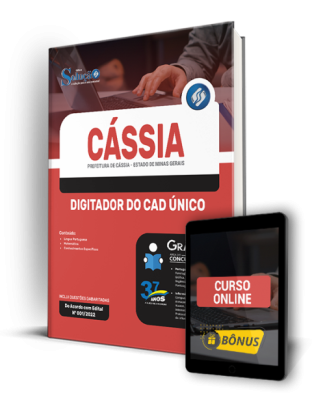 Apostila Prefeitura de Cássia - MG - Digitador do CAD Único - Imagem 1