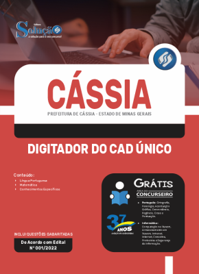 Apostila Prefeitura de Cássia - MG - Digitador do CAD Único - Imagem 3