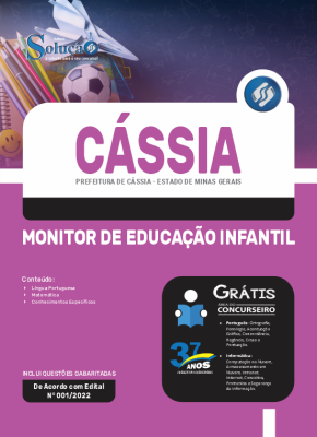 Apostila Prefeitura de Cássia - MG - Monitor de Educação Infantil - Imagem 3