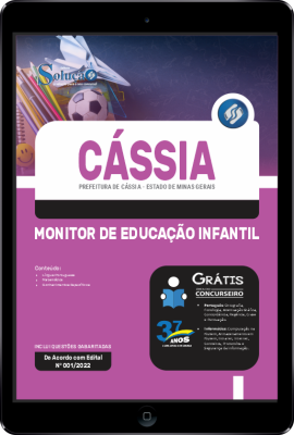 Apostila Prefeitura de Cássia - MG em PDF - Monitor de Educação Infantil - Imagem 1