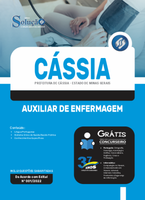 Apostila Prefeitura de Cássia - MG - Auxiliar de Enfermagem - Imagem 3