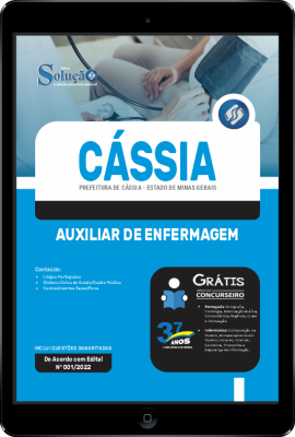 Apostila Prefeitura de Cássia - MG em PDF - Auxiliar de Enfermagem - Imagem 1