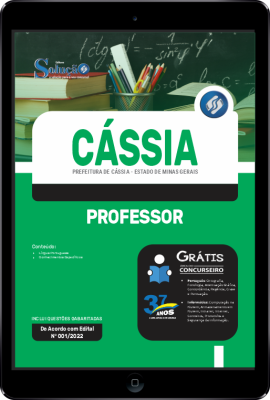 Apostila Prefeitura de Cássia - MG em PDF - Professor - Imagem 1