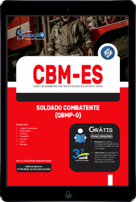 Apostila CBM-ES em PDF - Soldado Combatente (QBMP-0) - Imagem 1