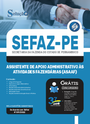 Apostila SEFAZ-PE - Assistente de Apoio Administrativo às Atividades Fazendárias (AsAAF) - Imagem 3