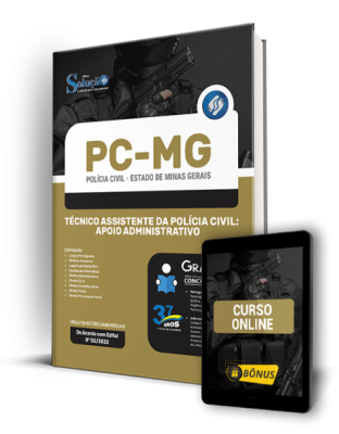 Apostila PC-MG - Técnico Assistente da Polícia Civil: Apoio Administrativo - Imagem 1