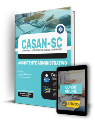 Apostila CASAN-SC - Assistente Administrativo - Imagem 1