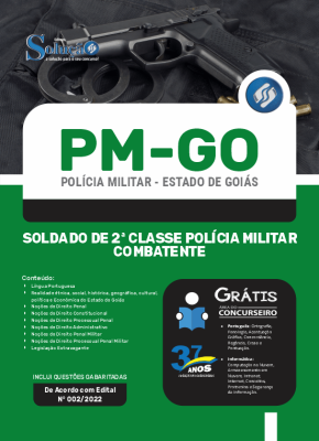 Apostila PM-GO - Soldado de 2ª Classe Polícia Militar - Combatente - Imagem 3