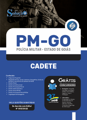 Apostila PM-GO - Cadete - Imagem 3