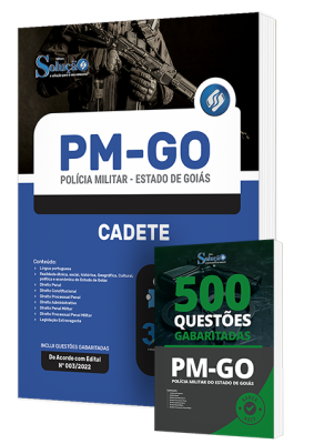 Combo Impresso PM-GO - Cadete - Imagem 1