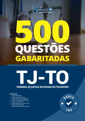 Caderno de Questões TJ-TO - 500 Questões Gabaritadas - Imagem 2