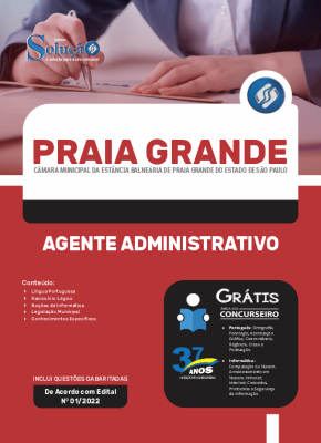 Apostila Câmara de Praia Grande - SP - Agente Administrativo - Imagem 3