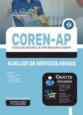 Apostila COREN-AP - Auxiliar de Serviços Gerais - Imagem 3