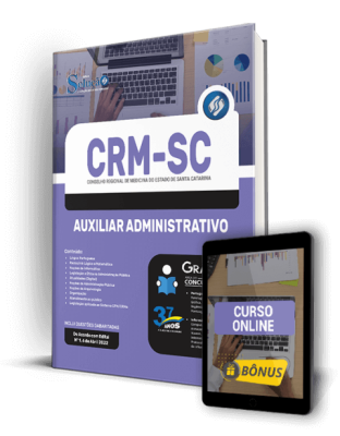 Apostila CRM-SC - Auxiliar Administrativo - Imagem 1