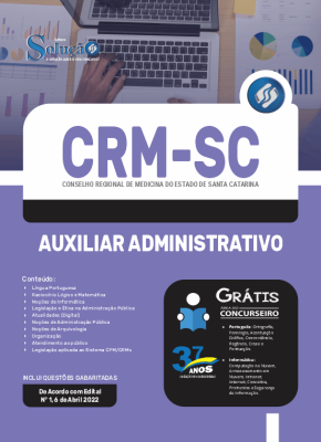 Apostila CRM-SC - Auxiliar Administrativo - Imagem 3