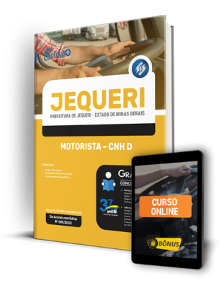 Apostila Prefeitura de Jequeri - MG - Motorista - CNH D - Imagem 1