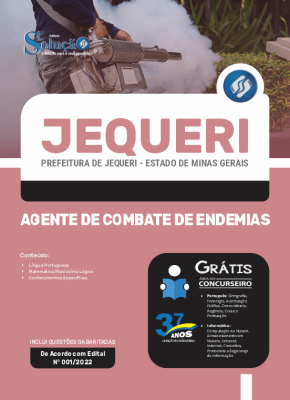 Apostila Prefeitura de Jequeri - MG - Agente de Combate de Endemias - Imagem 3