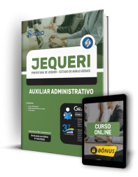 Capa Apostila Prefeitura de Jequeri - MG - Auxiliar Administrativo