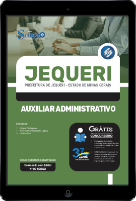 Apostila Prefeitura de Jequeri - MG em PDF - Auxiliar Administrativo - Imagem 1