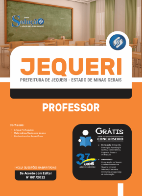 Apostila Prefeitura de Jequeri - MG - Professor - Imagem 3