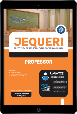 Apostila Prefeitura de Jequeri - MG em PDF - Professor - Imagem 1