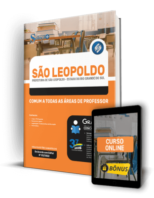 Apostila Prefeitura de São Leopoldo - RS - Comum a Todas as Áreas de Professor: Artes, Ciências, Educação Física, Filosofia, Libras e Sociologia - Imagem 1