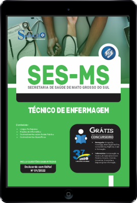 Apostila SES-MS em PDF - Assistente de Serviços de Saúde - Função: Técnico de Enfermagem - Imagem 1