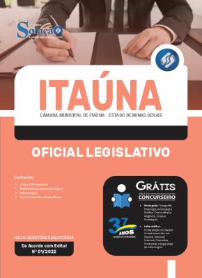 Apostila Câmara de Itaúna - MG - Oficial legislativo - Imagem 3