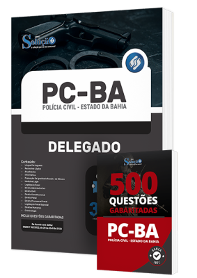 Combo Impresso PC-BA - Delegado de Polícia Civil - Imagem 1