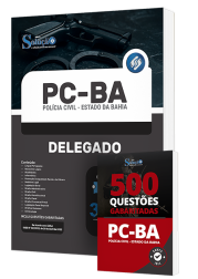 Capa Combo Impresso PC-BA - Delegado de Polícia Civil