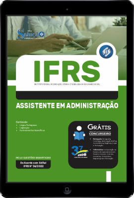 Apostila IFRS em PDF - Assistente em Administração - Imagem 1